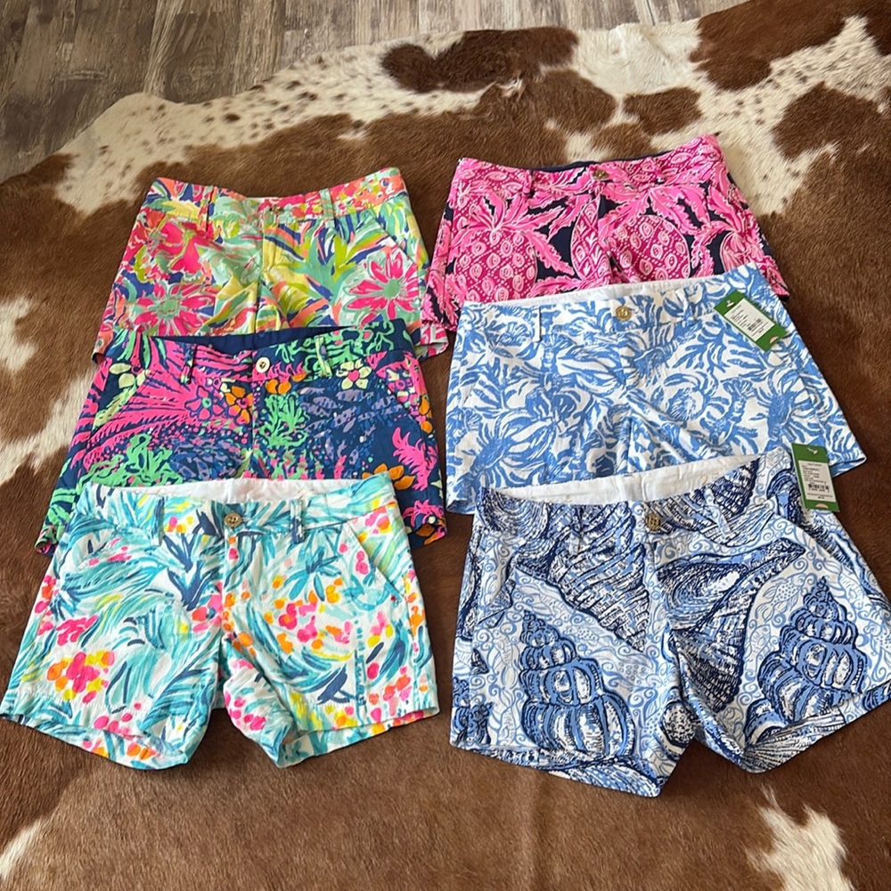Lilly Pulitzer Ladies shorts bundle size 2